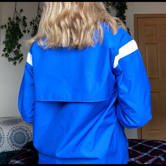 size S royal blue champion wind breaker 🦋🥶 - Picture 3 of 4